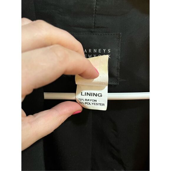 Barney’s New York Women’s Jacket Black Size 10 Vintage - Picture 3 of 11